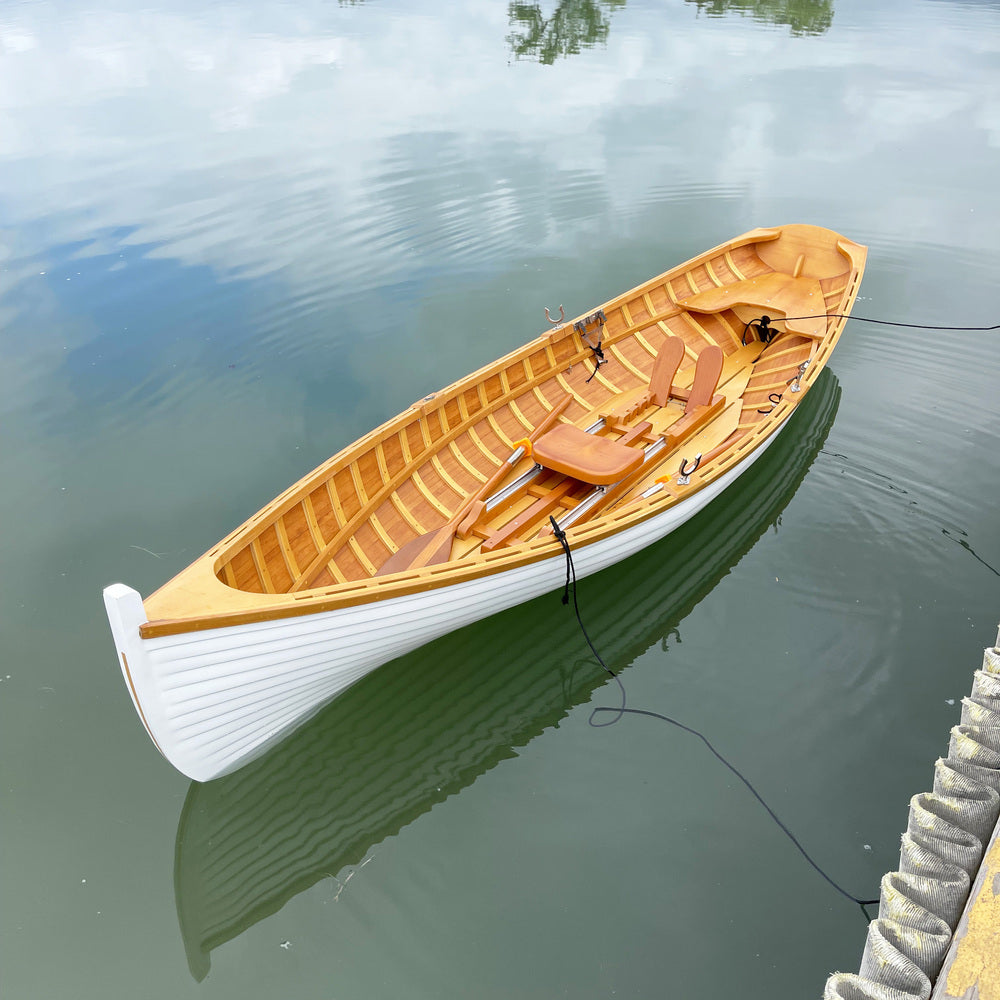 12' Wooden Whitehall Rowboat with Gelcoat reinforcement