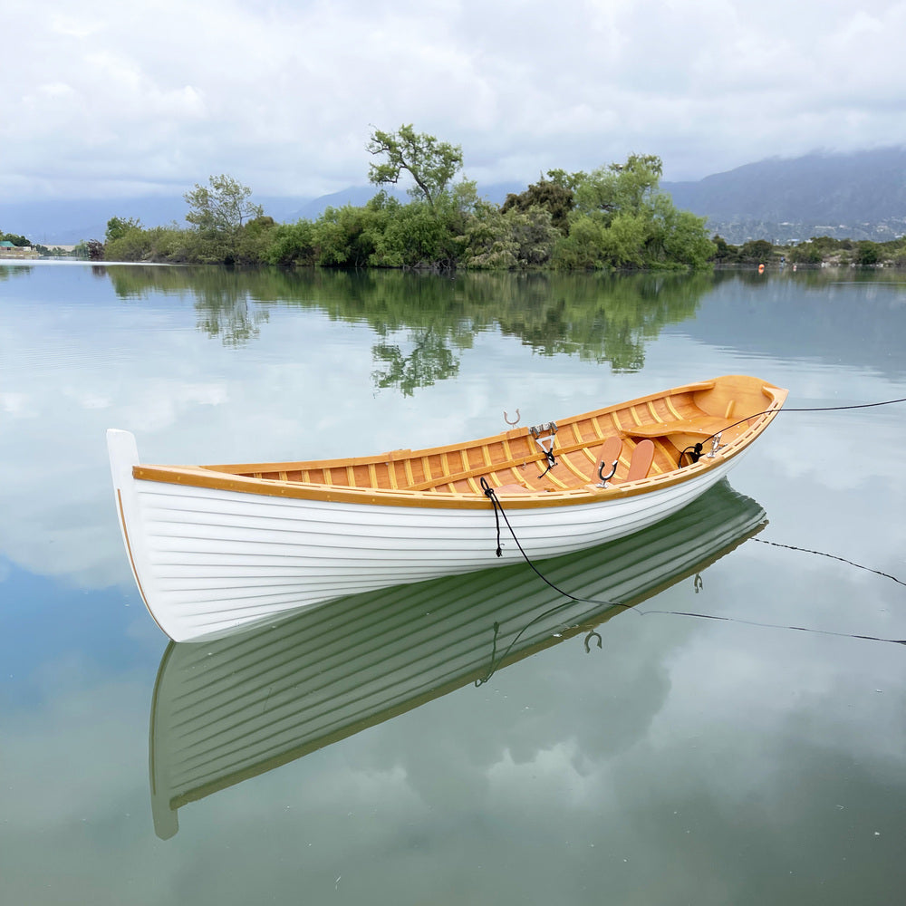 12' Wooden Whitehall Rowboat with Gelcoat reinforcement