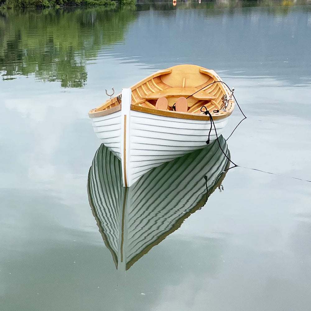 12' Wooden Whitehall Rowboat with Gelcoat reinforcement