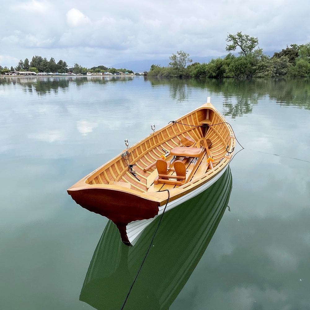 12' Wooden Whitehall Rowboat with Gelcoat reinforcement