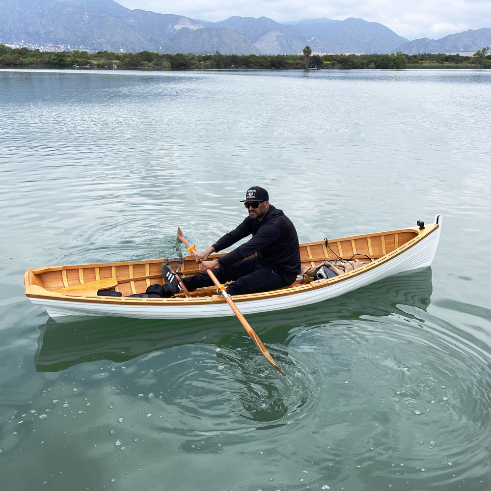 12' Wooden Whitehall Rowboat with Gelcoat reinforcement