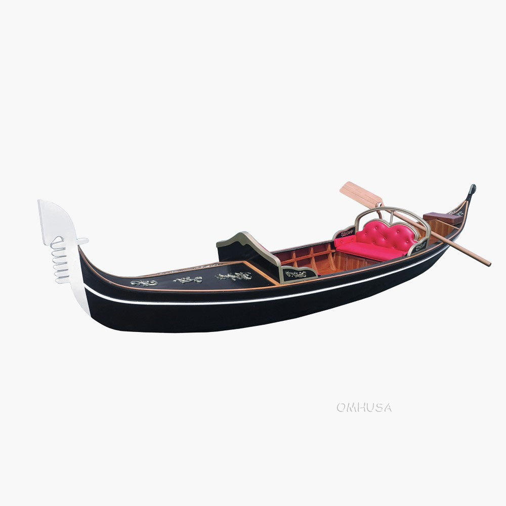Venetian Gondola 15ft Wooden Boat