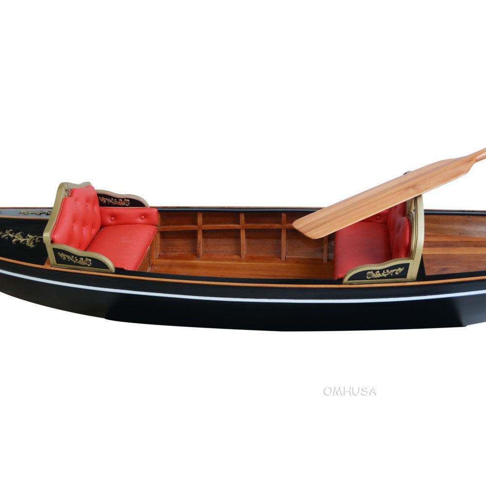 Venetian Gondola 15ft Wooden Boat