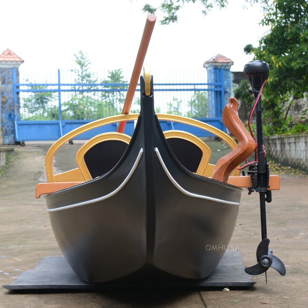 Venetian Gondola 15ft Wooden Boat