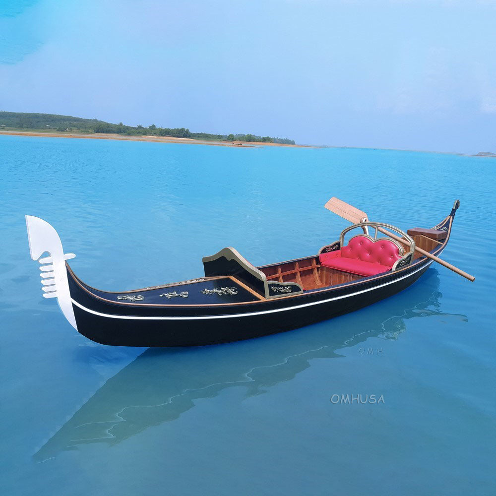 Venetian Gondola 15ft Wooden Boat