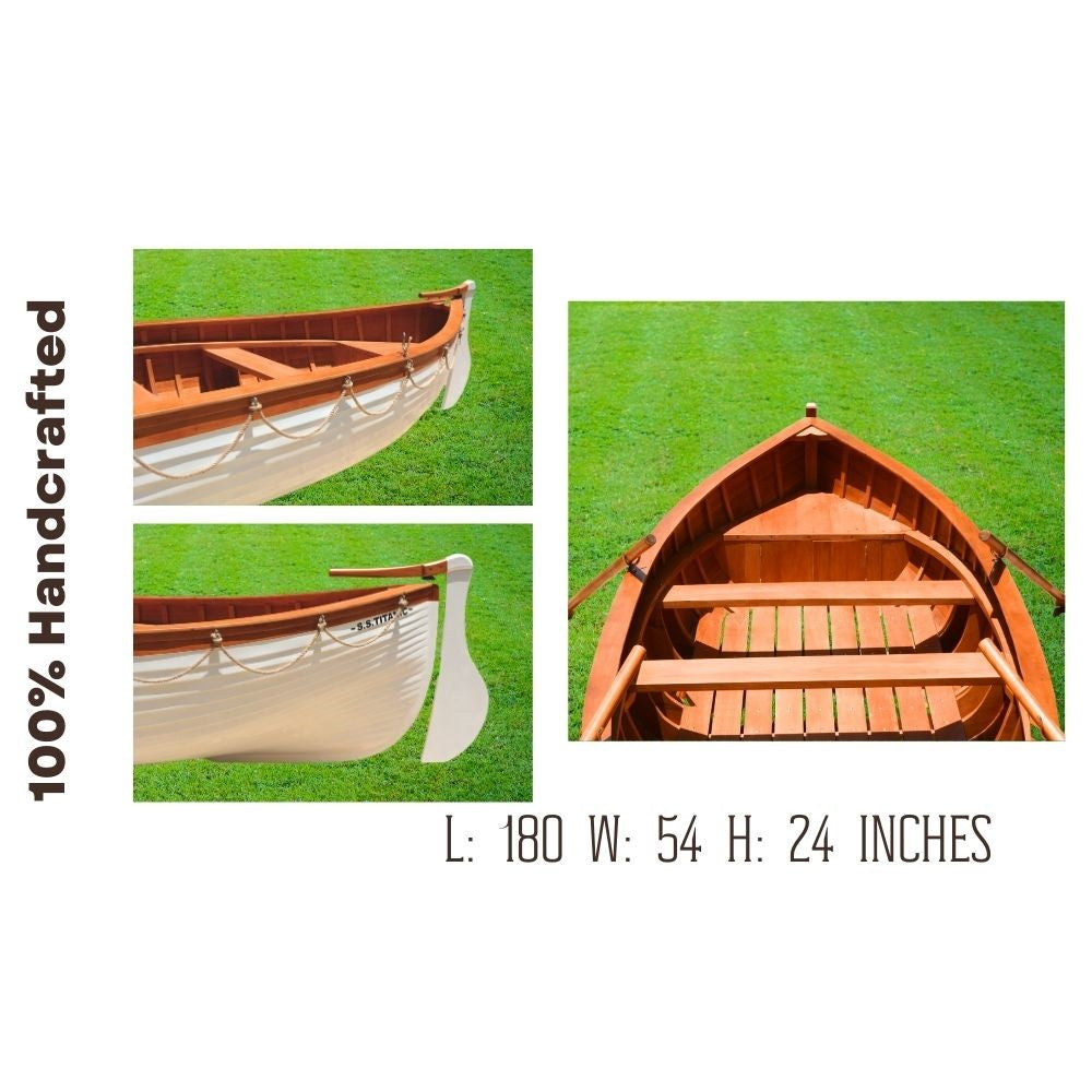 RMS Titanic Life Boat 1:2 Scale 15 Feet