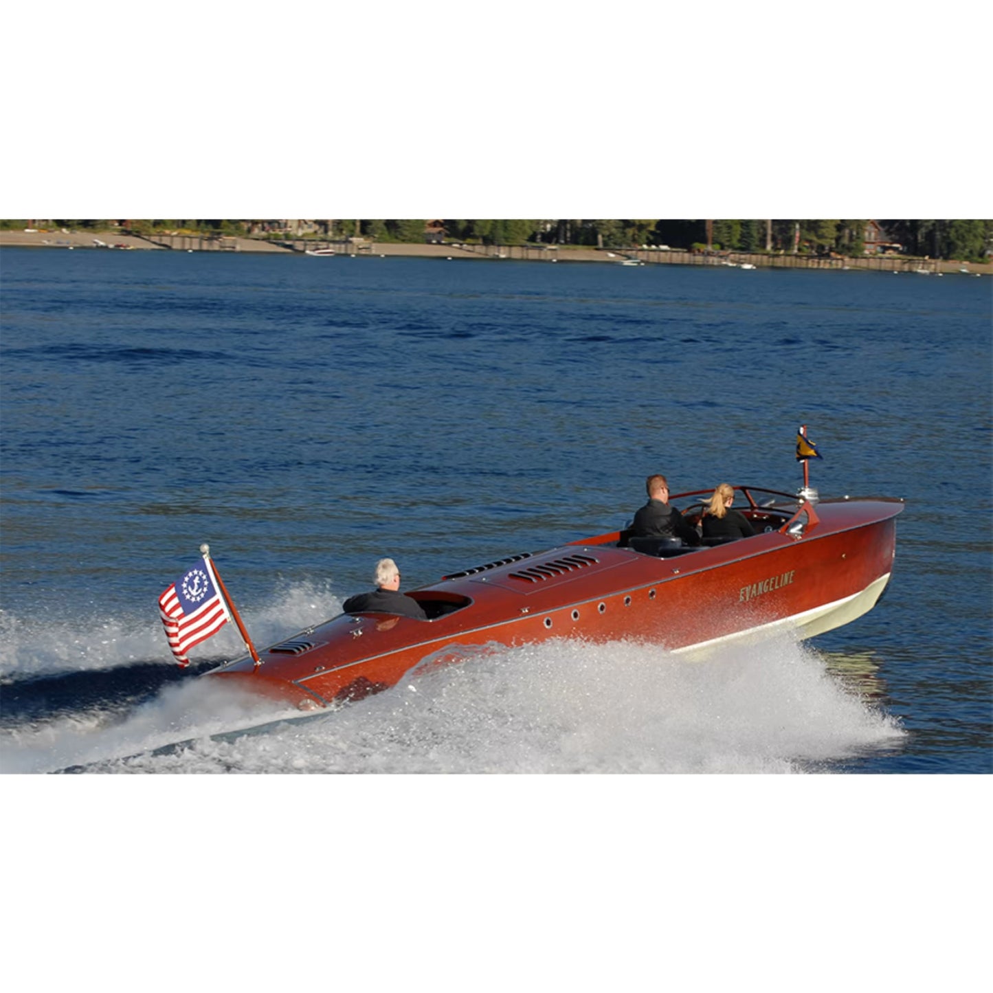 Hacker Craft Evangeline Special 33 foot runabout 1924 Custom Built Replica Boat
