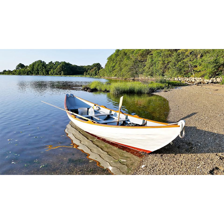 Atkin 13 Ft. Swampscott Rowing Dory Custom Built Boat, Wood