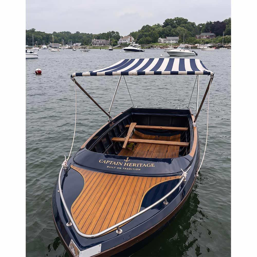 16ft Composite Boat with Canopy