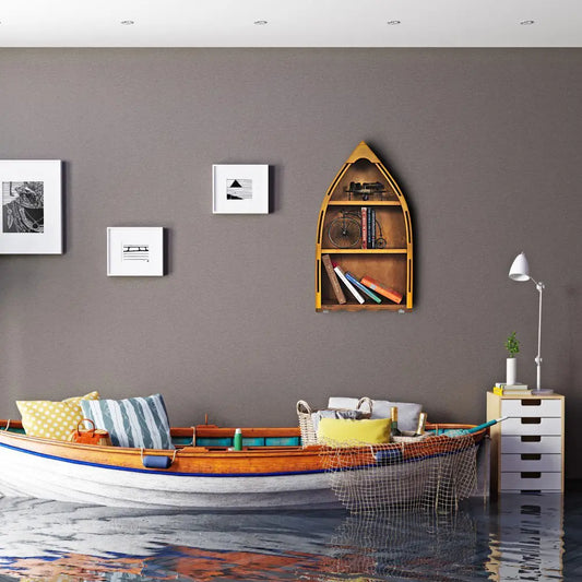 Bringing Nature Indoors: How to Decorate with Wooden Canoes