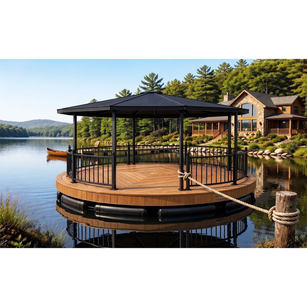 Circular Floating Gazebo
