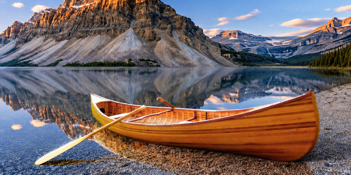 Wooden Canoe