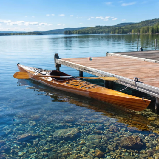 Handmade Wooden Kayak 15 Feet