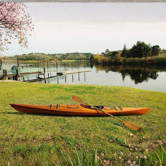 Handmade Wooden Kayak 15 Feet
