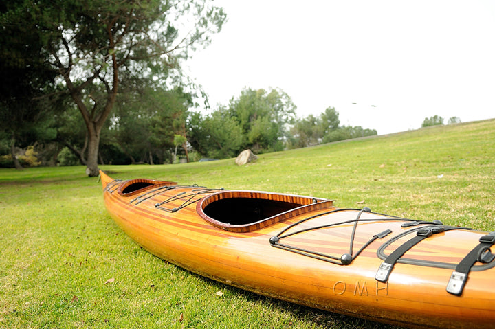 Tandem Wooden Kayak 19 ft