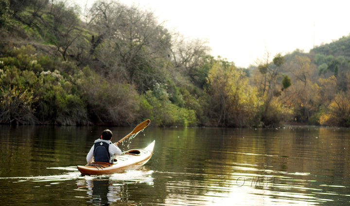 Tandem Wooden Kayak 19 ft