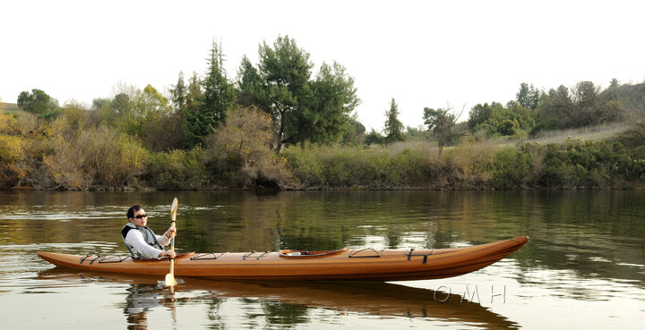 Tandem Wooden Kayak 19 ft