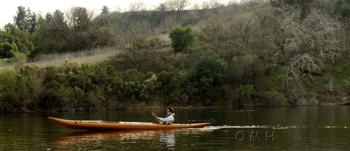 Tandem Wooden Kayak 19 ft