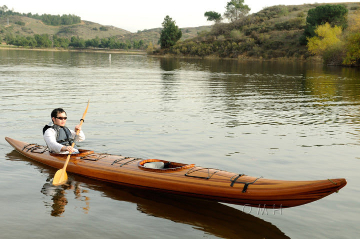 Tandem Wooden Kayak 19 ft