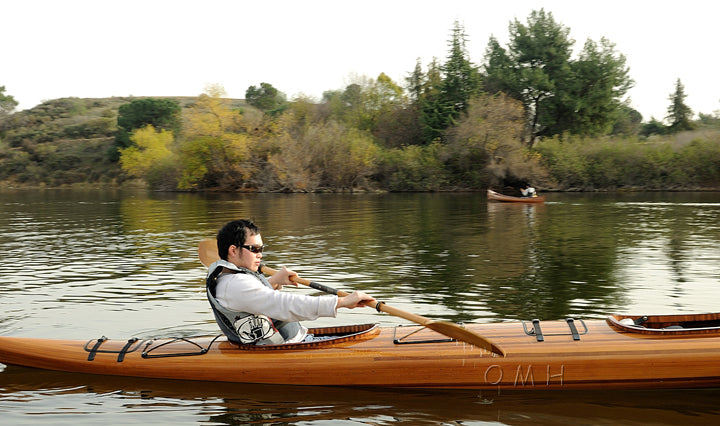 Tandem Wooden Kayak 19 ft