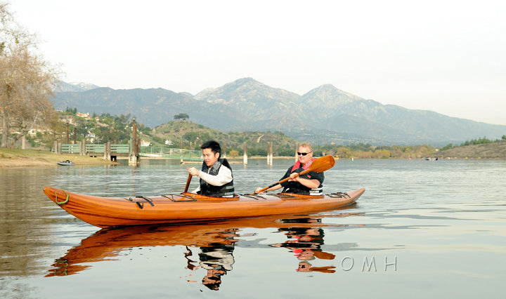 Tandem Wooden Kayak 19 ft