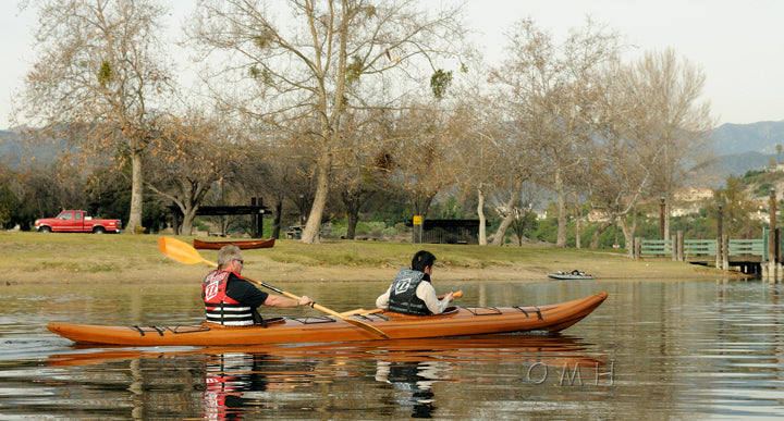 Tandem Wooden Kayak 19 ft