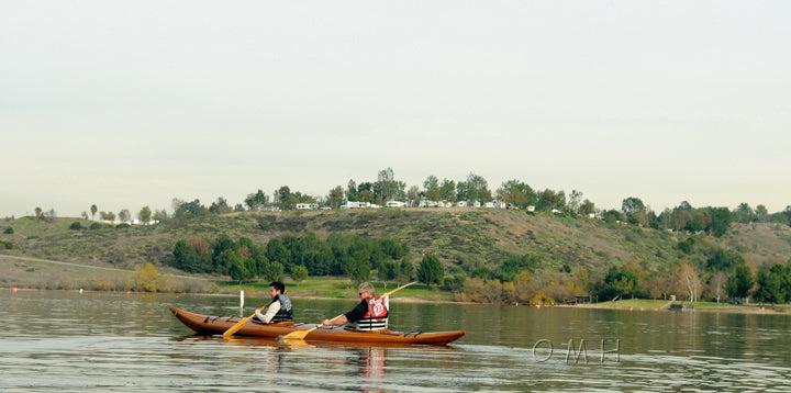 Tandem Wooden Kayak 19 ft