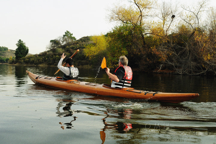 Tandem Wooden Kayak 19 ft