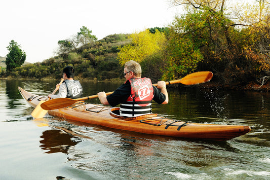Tandem Wooden Kayak 19 ft