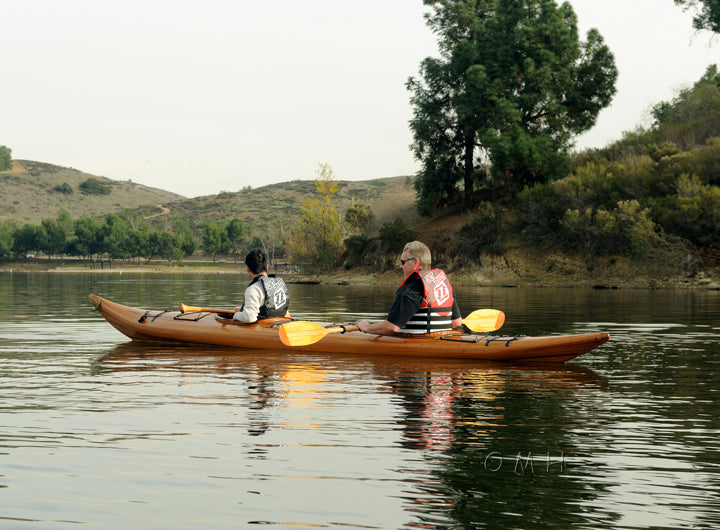 Tandem Wooden Kayak 19 ft