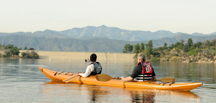Tandem Wooden Kayak 19 ft