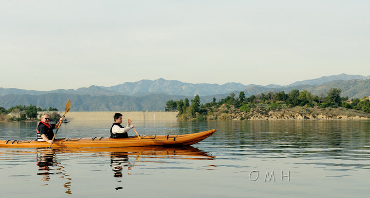 Tandem Wooden Kayak 19 ft