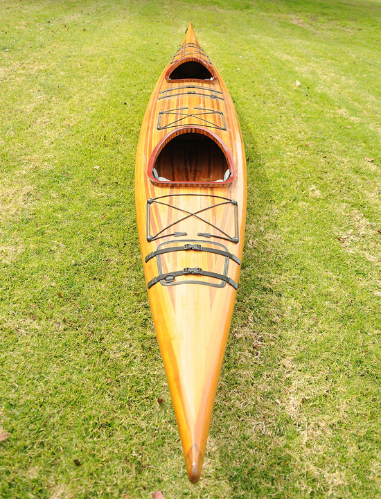 Tandem Wooden Kayak 19 ft