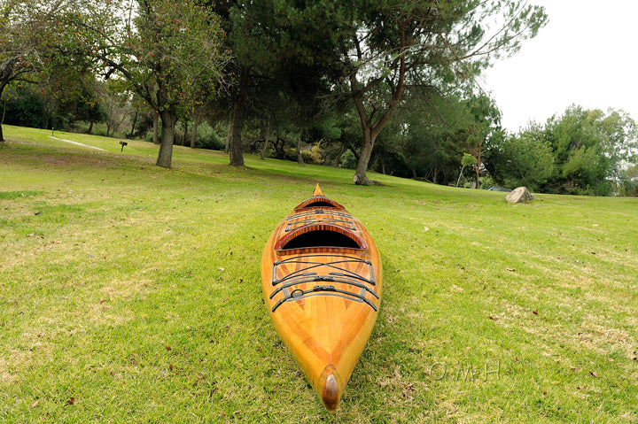 Tandem Wooden Kayak 19 ft
