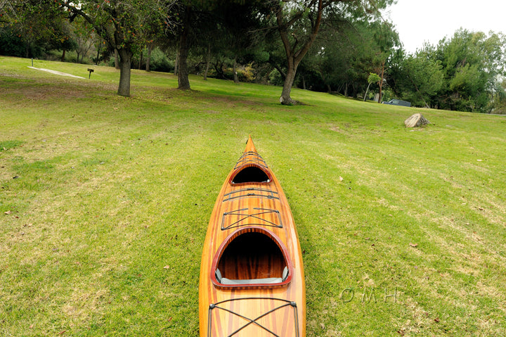 Tandem Wooden Kayak 19 ft
