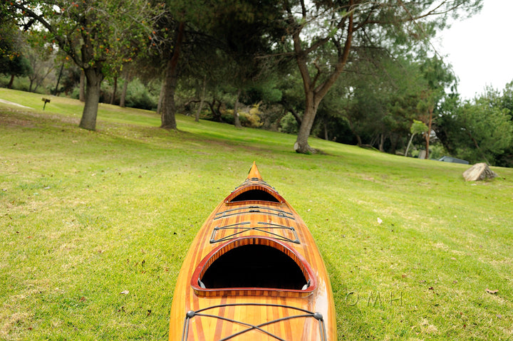 Tandem Wooden Kayak 19 ft