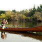 Wooden Canoe with Ribs 18 ft
