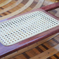 Red Wooden Canoe 10ft With Ribs Curved Bow