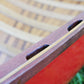 Red Wooden Canoe 10ft With Ribs Curved Bow