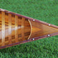 Red Wooden Canoe 10ft With Ribs Curved Bow