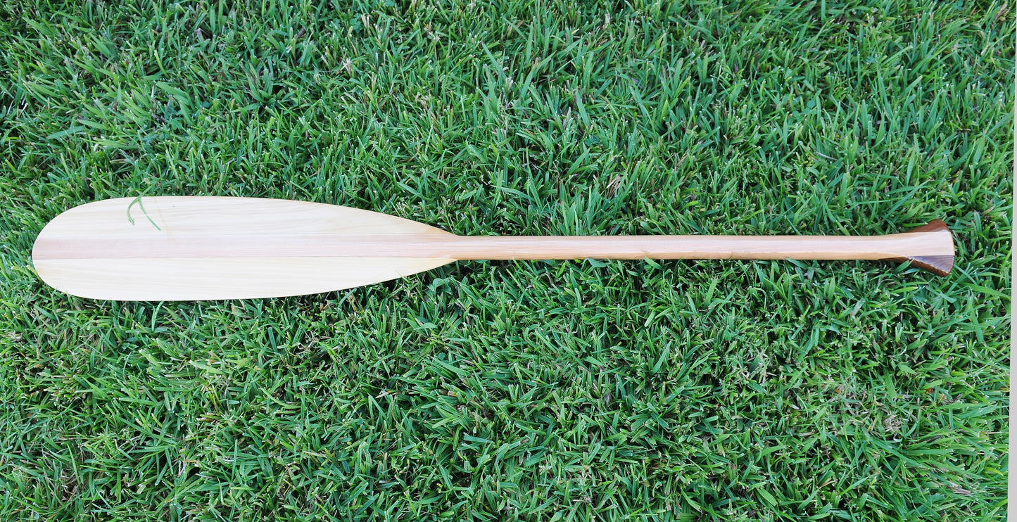 Red Wooden Canoe 10ft With Ribs Curved Bow