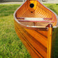 Wooden Canoe With Ribs Curved bow 10 ft Display-Only