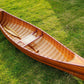 Wooden Canoe With Ribs Curved bow 10 ft Display-Only