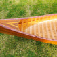 Wooden Canoe With Ribs Curved bow 10 ft Display-Only