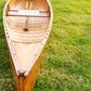 Wooden Canoe With Ribs Curved bow 10 ft Display-Only