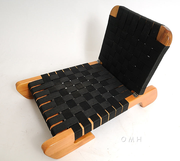 Wooden Canoe Fabric Seat with back support 18 ft