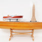 Wooden Canoe Table 5 ft