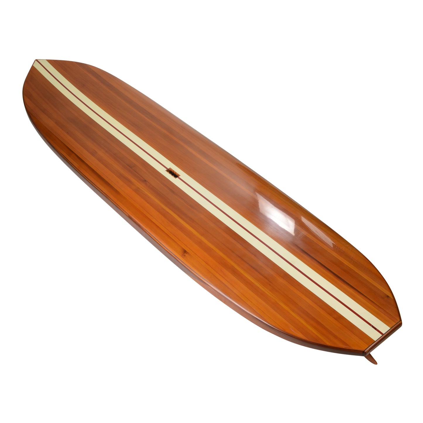 Paddle Board in Red Wood Grain 11ft with 1 fin