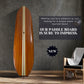 Paddle Board in Red Wood Grain 11ft with 1 fin