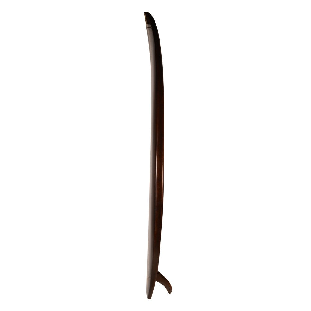 Paddle Board in Dark Painted Wood 11ft with 1 fin